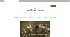 Desktop Screenshot of ninaforrest.com